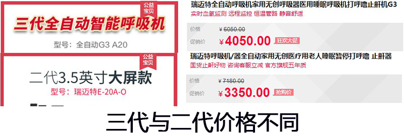 淘寶兩三千元呼吸機與一萬多有什么區(qū)別